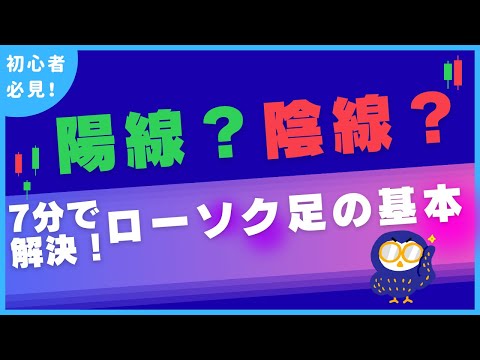 【超初心者向け】ローソク足の見方・種類について解説！