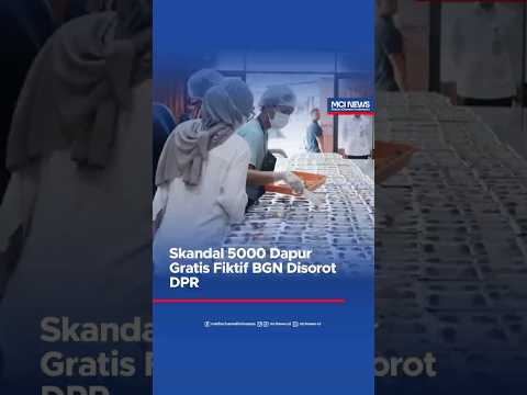 Video thumbnail Skandal 5000 Dapur Gratis Fiktif BGN Disorot DPR
