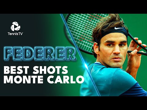 Roger Federer: Best Career Shots At Monte Carlo