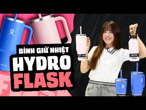 Trên tay loạt bình giữ nhiệt Hydro Flask vừa được phân phối chính thức bởi Hằng Đặng