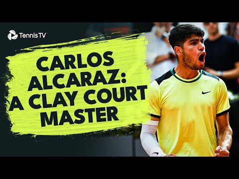 Carlos Alcaraz Making A Clay Court His Playground 🛝