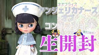 【ネオブライス】アンジェリカナースオブコンパッションを生配信で開封！！中世のナーススタイルのお人形さんです。