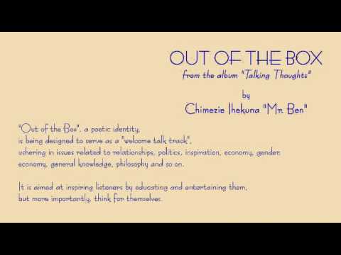 Mr Ben - TALKING THOUGHTS - Out of the Box