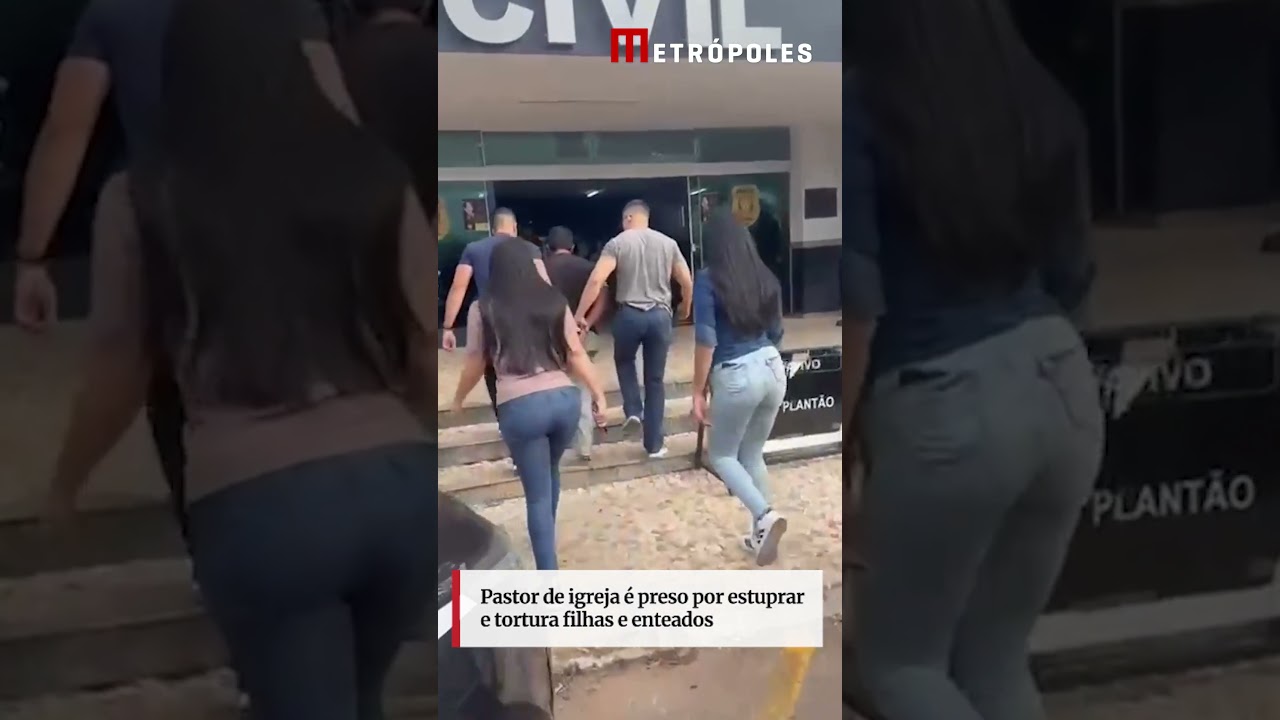 Pastor de igreja é preso por estuprar e tortura filhas e enteados