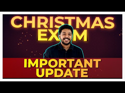 Plus Two Christmas Exam Important Update | Exam Winner