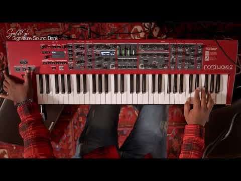 Sean "SynthSei" Alexander showcasing his signature sounds for Nord Wave 2! - part 1