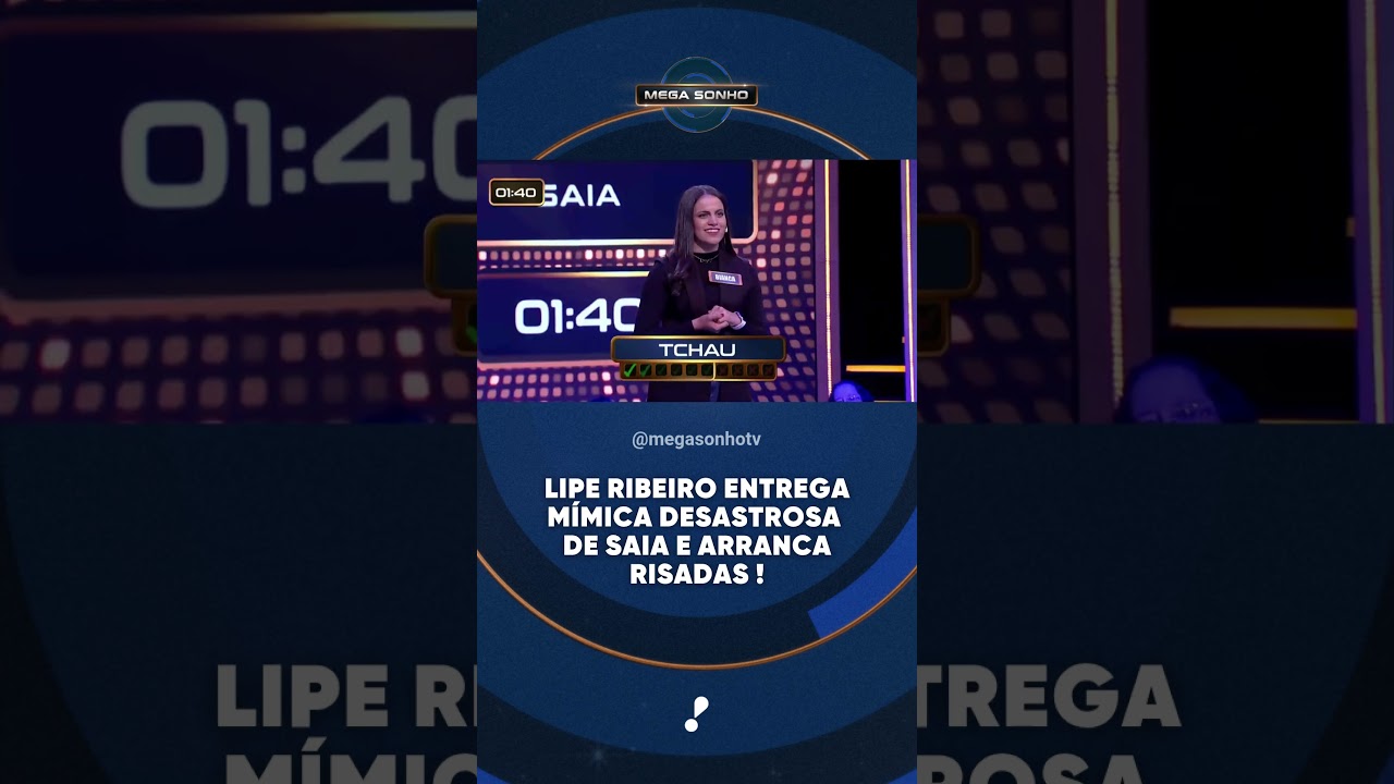Lipe Ribeiro entrega mímica desastrosa de saia e arranca risadas 