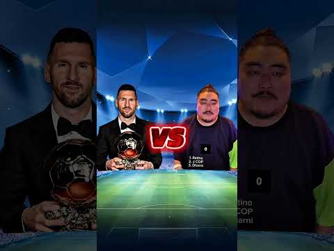 Ballon D'or Ronaldo Team 🆚 Beatbox Team (Ronaldo, Messi, Bellingham) (J-COP, Ratinho, Beatbox Kid) 🤯