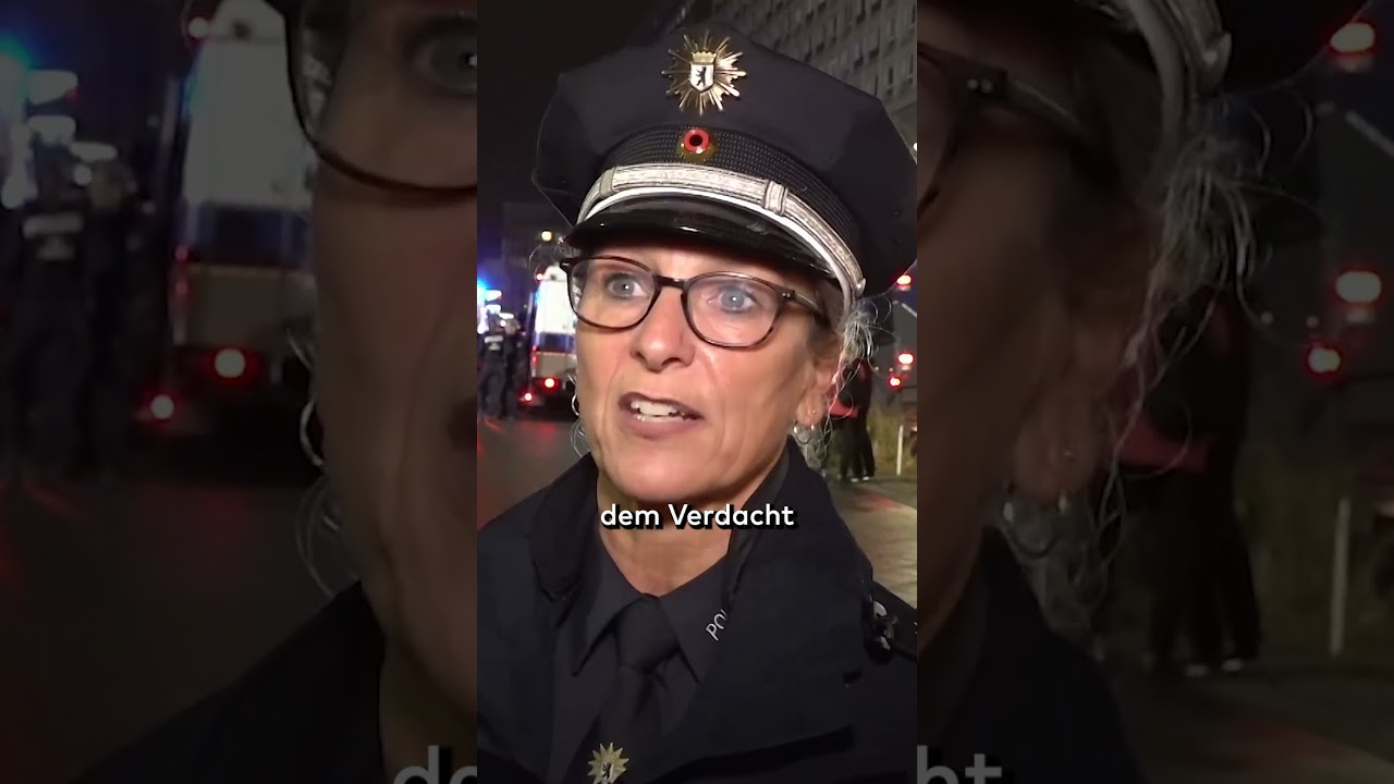 PRO-PALÄSTINA-DEMO TROTZ VERBOT: Polizei löst Versammlung in Berlin auf – Frankfurt erlaubt shorts