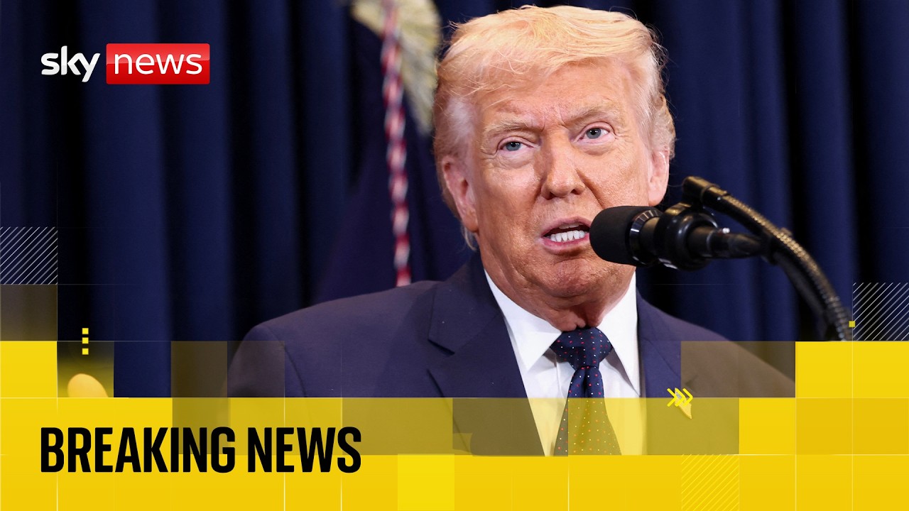 Trump holds news conference at the White House