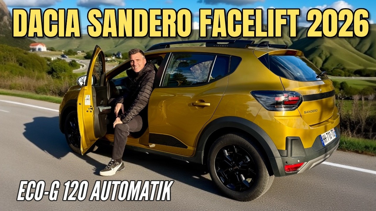 DACIA SANDERO Eco-G 120 Automatik im Test! Preis | Stepway | LPG | 2026