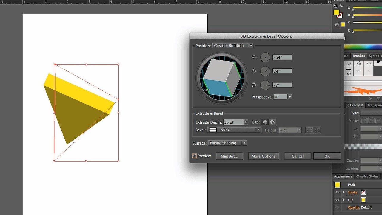 How To Create 3d In Illustrator