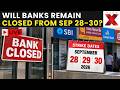 Bank Strike 2026 LIVE: UFBU Calls Three-Day Nationwide Strike From September 28 To 30