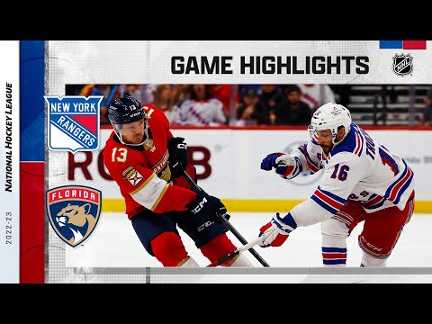 Rangers @ Panthers 3/25 | NHL Highlights 2023