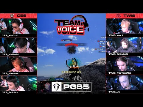 [PGS5] Team Voice┃PUBG