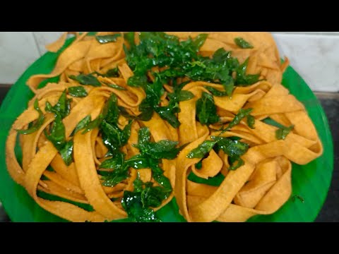 Ribbon pakoda 🎇🪔 Deepavali special #தீபாவளி ஸ்பெஷல் 👌😋 காரம் #நாடா முறுக்கு #ரிப்பன் பக்கோடா