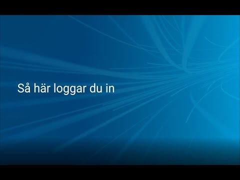 GeoDig - Så här loggar du in