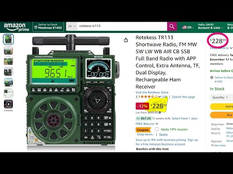 Retekess TR113 Review AD#1197