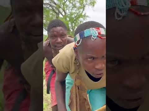 Hadzabe tribe bushmen are very skilled when it comes to tracking 🥰