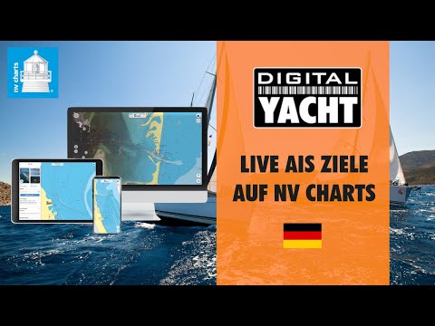 Live AIS Ziele auf NV Charts - Digital Yacht