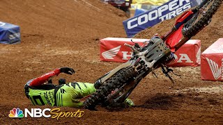 Wildest moments from 2021 Supercross season | Motorsports on NBC