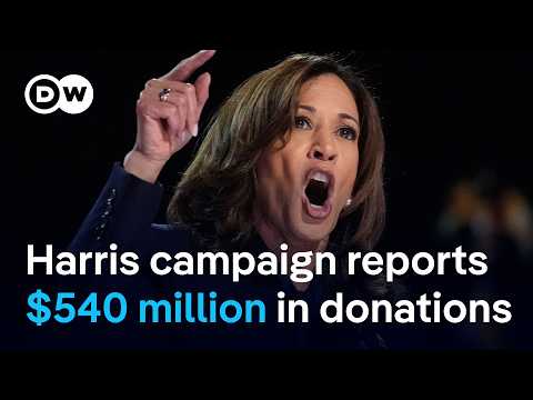 The huge role money plays in modern US election campaigns | DW News