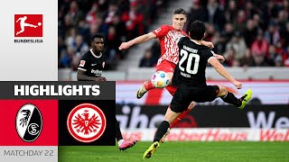 Freiburg Equalises 3(!) Times | SC Freiburg — Eintracht Frankfurt | Highlights | MD 22 — Buli 23/24