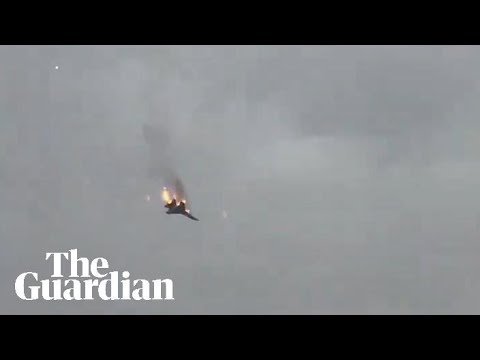Russian fighter jet crashes into sea off Sevastopol