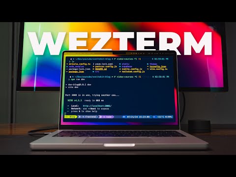 How I Use Wezterm & Zsh For An Amazing Terminal Setup On My Mac