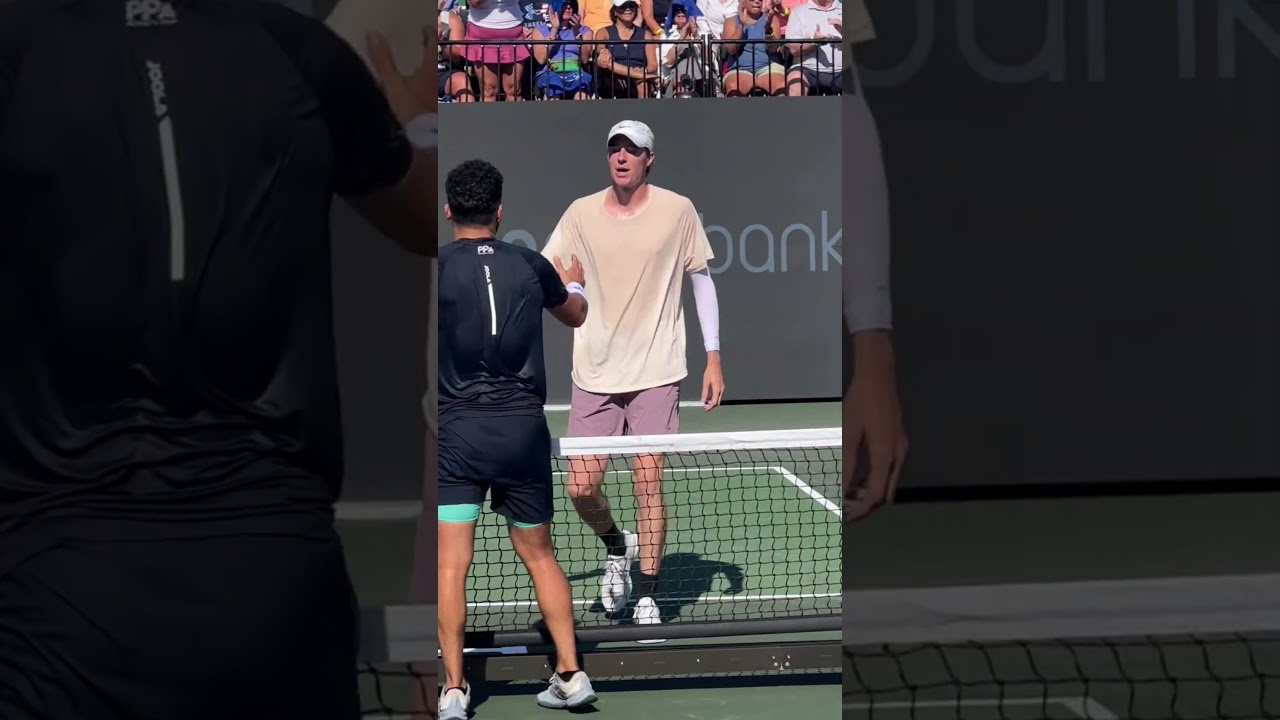 Roscoe Bellamy is into the pickleball finals! What a run 💥