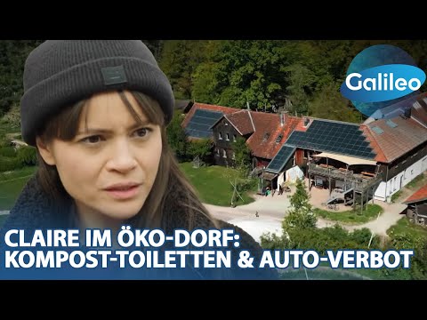 Claire Oelkers lebt 2 Tage lang im Öko-Dorf: Keine Autos, kein W-Lan, ein Leben für die Gemeinschaft