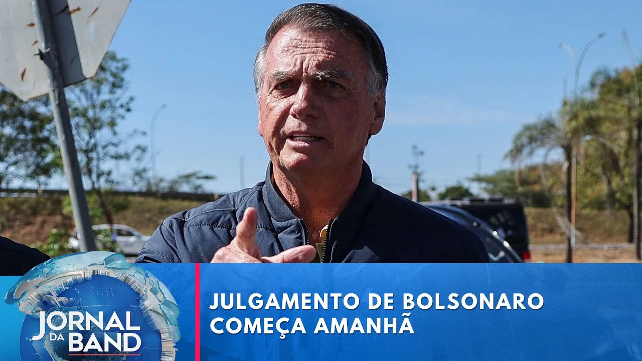 Julgamento de Bolsonaro começa amanhã | Jornal da Band