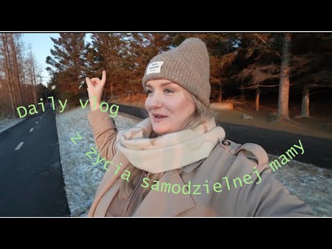 Daily vlog SAMODZIELNEJ mamy: SPACER O ZACHODZIE SŁOŃCA🩵Nie każdy ma wioskę do wychowywania dzieci 