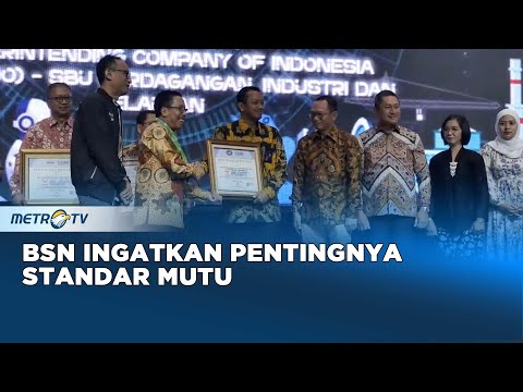 https://www.youtube.com/watch?v=TTtOFeUy57EBSN Ingatkan Pentingnya Standarisasi Mutu Infrastruktur untuk Perlindungan & Pertumbuhan Ekonomi