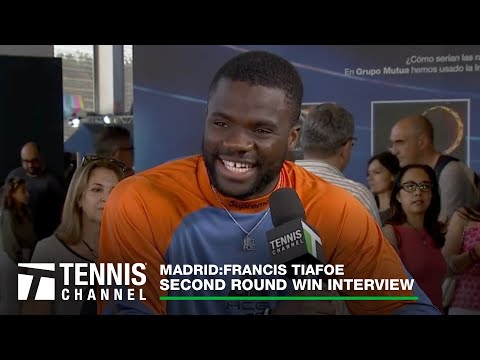 Frances Tiafoe discusses his Second Round Match | 2023 Madrid Second Round