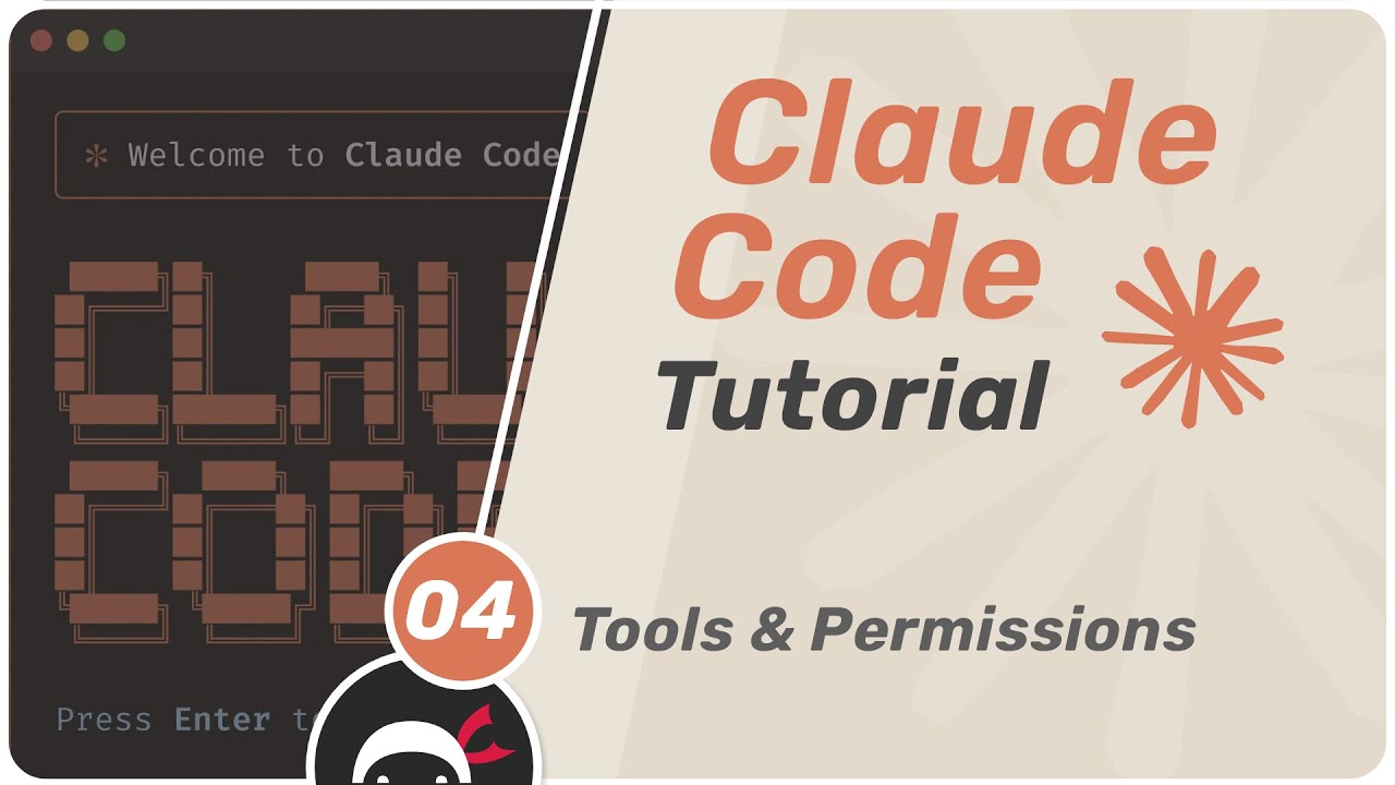 Claude Code Tutorial #4 - Tools & Permissions