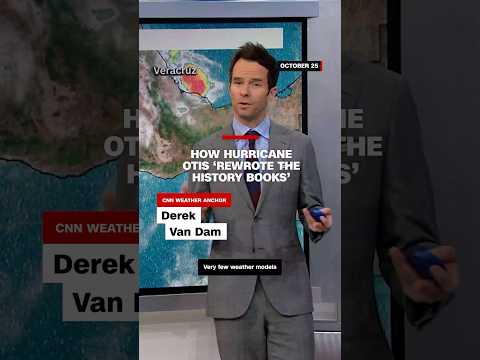 How Hurricane Otis 'rewrote the history books' #news #cnn #weather #hurricane #hurricaneotis