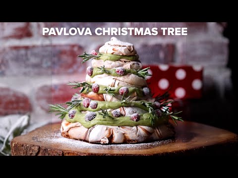 Pavlova Christmas Tree