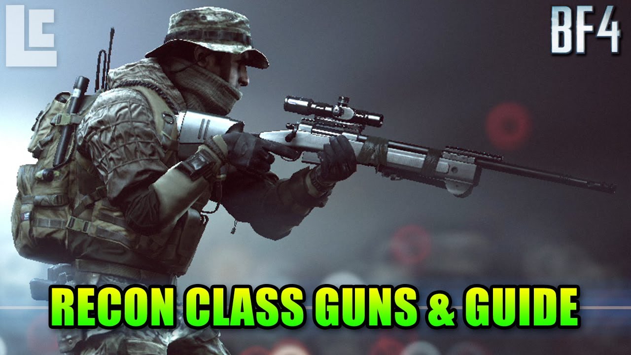 BF4 Recon Class Guns & Guide DMRs (Battlefield 4 Beta Gameplay ...