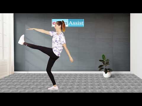 How to Do: Walking Toe Touch Exercise and It's Benefits