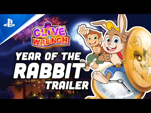 Clive 'N' Wrench - Year of the Rabbit Trailer | PS5 & PS4 Games