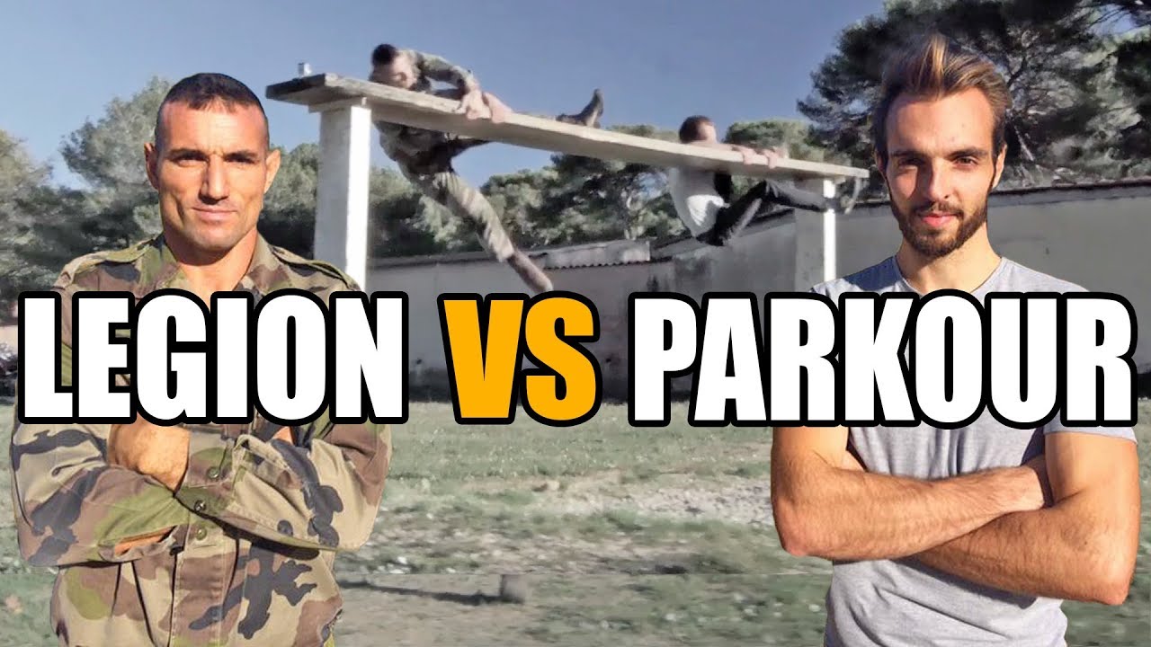 Parcours du combattant : LEGION vs PARKOUR (feat. Major Gérald & Clément Dumais)