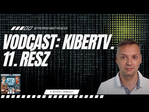 Kibertv. vodcast 11.: A képzési rendelet