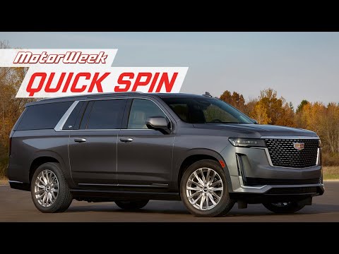 2021 Cadillac Escalade Diesel | MotorWeek Quick Spin