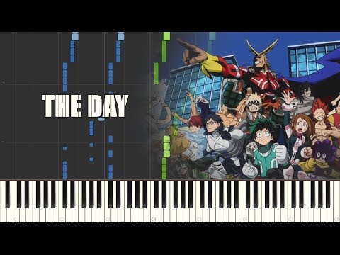 Boku no Hero Academia Opening - THE DAY (Piano Synthesia)