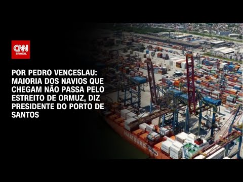 ​Presidente do Porto de Santos comenta impacto do fechamento do Estreito de Ormuz | CNN ARENA