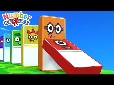 Counting Numberblocks Domino | Learn Numbers 1 to 100 for Kids