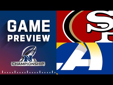 San Francisco 49ers vs. Los Angeles Rams | NFC Championship Game Preview video clip