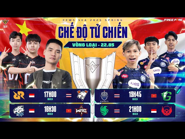 TỬ CHIẾN FREE FIRE CHÂU Á 2025 VÒNG BẢNG | WAG - EVOS . KHÔNG GIÀNH CHO KẺ YẾU !