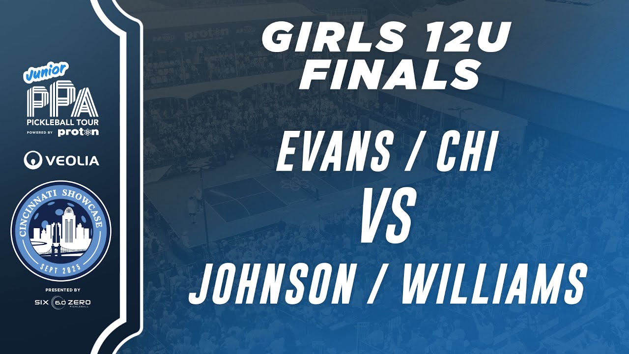 Evans/Chi v S.Johnson/L.Williams at the Junior PPA Veolia Cincinnati Showcase